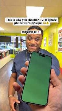 Green Screen of Death on iPhone 14 Pro Max 😱 #shorts #moneytalkswireless