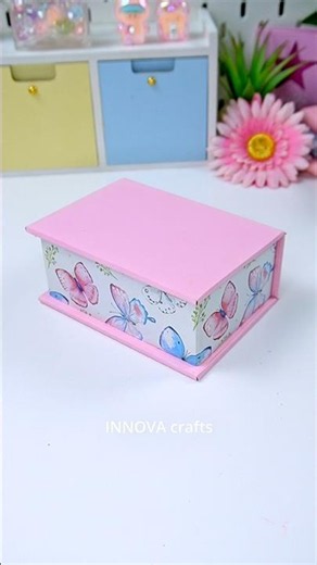 😲 Don't Throw Away Cardboard! 📦 DIY Cute Box