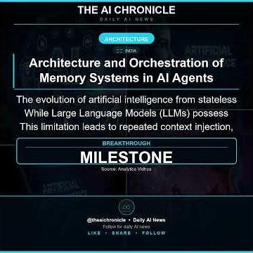 #Architecture #IndiaAI #AI #TechIndia #TheAIChronicle #DailyAINews #AI #ArtificialIntelligence #Tech