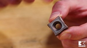 The inserts for our new turning solution, FIX8™, have 8 cutting edges. This increases the productivity of any heavy-duty turning operation, providing the lowest cost per edge. Click here to watch the full video to learn more about FIX8: https://okt.to/apS97W #turninginsert #lathe | Kennametal Inc