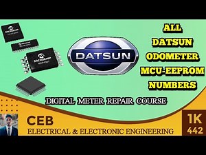 All DATSUN cluster eeprom & mcu numbers | DATSUN odometer repair