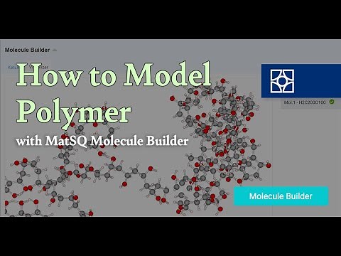 [Materials Square] How to Model Polymer | MatSQ Molecule Builder