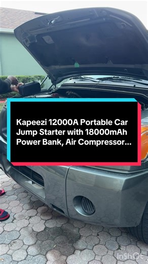 Kapeezi 12000A Portable Car Jump Starter Overview