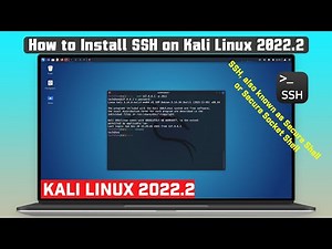 How To Install SSH in Kali Linux | Kali Linux 2022.2