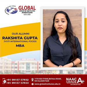 Experience the world-class standard of education and the state-of-the-art infrastructure at Global Institutes, Amritsar. Our Training and Placement Cell works round the clock during the year to provide Campus Placements to our students in the renowned Companies. We have a strong Alumni base of our passed out Placed Students who are in regular contract with us through the Alumni Association. #Alumni #GlobalGroupOfInstitutes #Global #GlobalInstitutes #Amritsar | Global Group of Institutes Amritsar