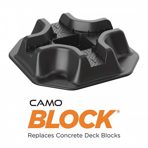 Reviews for CAMO 2.2 lb. Deck Block for Joist and Post Foundation | Pg 1 - The Home Depot
