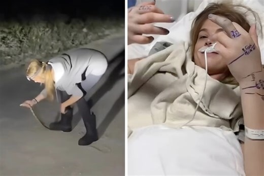 Could've Been Fatal: Woman Survives Venomous Cottonmouth Bite After Mistaking It For A Python!