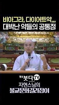 비아그라, 다이어트약,,, 전 세계 대박난 약들의 공통점 #자현스님 #덴마크비만약 #비아그라 #다이어트 #부작용