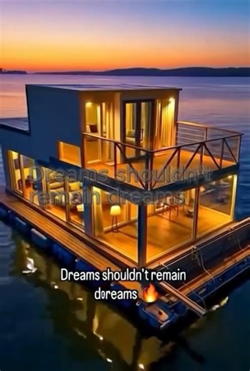 Floating Dream Home on the Water 💦🏠 Epic Timelapse Build!