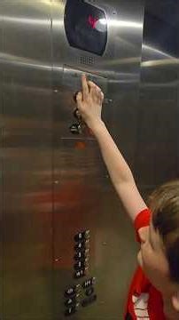 bouncy OTIS elevator at The Domain green parking garage in Austin, Texas