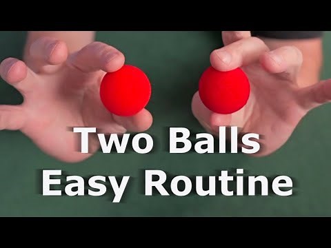 Learn Sponge Ball Magic! Get great reactions with this fun routine
