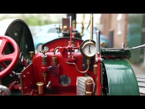 2 Inch Scale Burrell Gold Medal Tractor