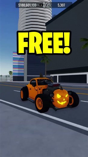 New FREE Car In Vehicle Legends! 🏎️🎃