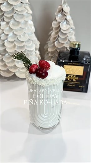 Brass Knuckles Holiday Piña KO-lada