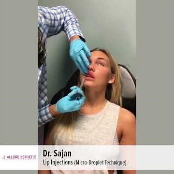 Lip Injection using Micro Droplet Technique