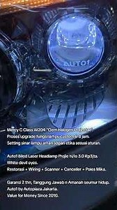 Mercy Mercedes Benz C Class W204 car light solution, bright focus, rain penetration, no glare Aut...