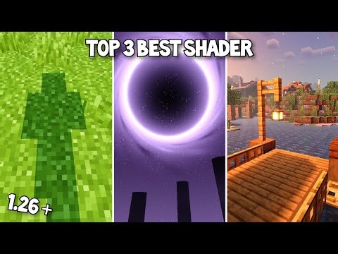 TOP 3 BEST SHADERS ULTRA REALISTIC FOR MCPE 1.26+ || DOWNLOAD