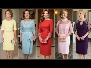 Modern Sheath Mother of the Bride Dresses - 2025 Formal Wedding Sheath Gowns for Bride's Moms