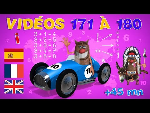 Foufou - Apprendre aux enfants tout en s'amusant (Learn with Fun For Kids - Videos 171-180) 4k