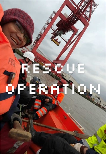 Man Overboard Rescue Operation 🛟 🚢 🌊 #SeafarerLife #merchantmarine #marinotiktok #LifeAtSea
