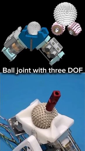 How the ABENICS 3-DOF Active Ball Joint Works #short