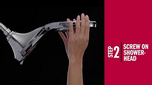 Delta HydroRain Two-in-One 4-Spray Patterns 6 in. Wall Mount Dual Shower Heads with MagnaTite in Chrome 75699