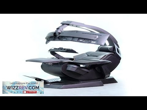 Hot Sale Silla Gamer Workstation zero Gravity Recliner RGB LED Light Speaker