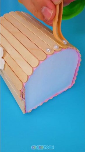 🎁 DIY jewelry box! Make one TODAY! 💖✨ #Shorts #Kids