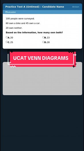 UCAT Venn Diagrams: ACE QR Strategy (Part 7)