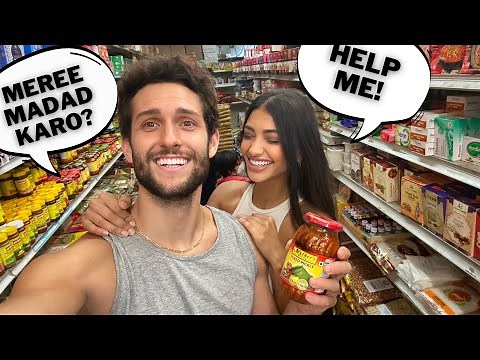 My AMERICAN BOYFRIEND tries to speak HINDI