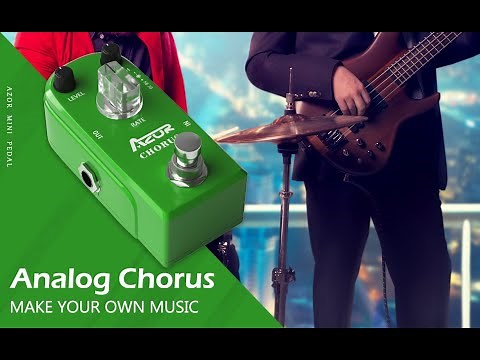 AZOR AP-309 Chorus Guitar Effect Pedal Pure Analog True Bypass