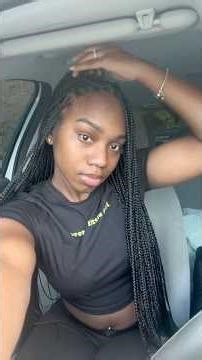 I loved them😍 This is my go to spot now in Columbus Ohio. #knotlessbraids #hairstyle #grwm