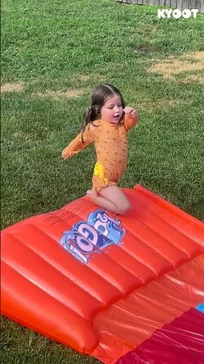 We are all this little girl! 😂 #fails #water #slip #funny #shorts