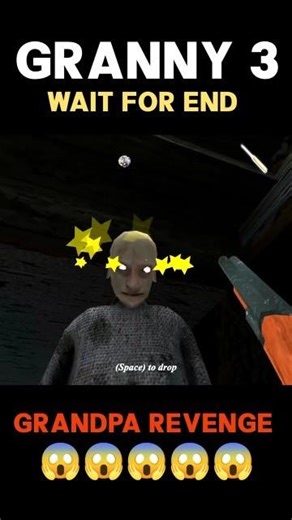 Wait For End 😱......... Grandpa Revenge #shortsfeed #shorts #granny #gaming #horror