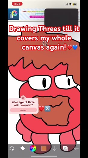 Three #tpot20 #tpot #tpot19 #givemebackmykids #osc #objectshows #drawing #xfohv #algebraliens #bfb