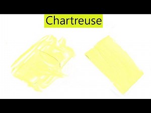 Chartreuse Color - How To Make Chartreuse Color - Color Mixing Video