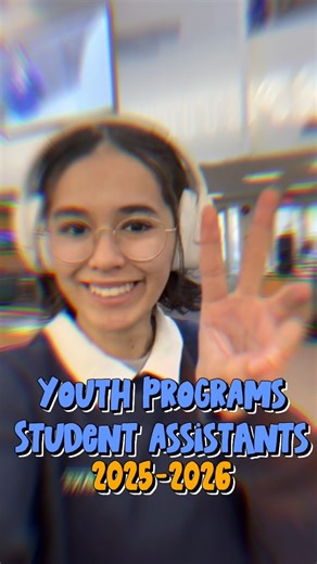 Behind every great program is an even greater team! 💪 Meet our 2025–2026 Student Assistants—the hardworking Gallaudet students who help make Youth Programs ✨shine✨! _____ Video Description: The video opens with Cindy, a smiling woman in a blue long-sleeved shirt and white headphones, signing: “Hello! Welcome to Youth Programs! Let’s meet your student assistants for 2025–2026.” The screen freezes — text appears: “Youth Programs Student Assistants 2025–2026.” Cindy adds, “And here are some fun fa