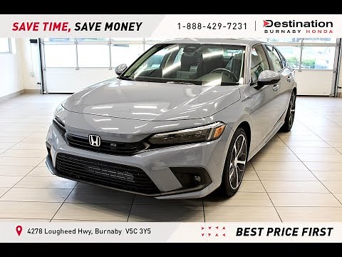 2022 Honda Civic Touring - Sonic Grey