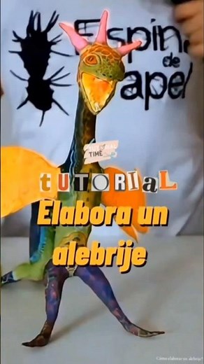 Tutorial para elaborar un alebrije #diy #alebrijes #alebrije