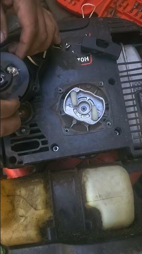 Echo PB770H Back Pack Blower Repair. Replacing Pull Cord. it's Fall time to move leaves #leafblower