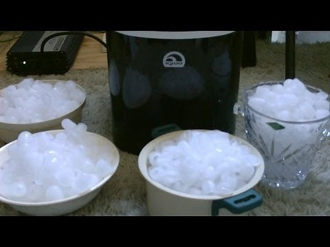 DIY Solar Ice Maker - solar powered 'off grid' ice maker - easy to set up! - use HFT panels