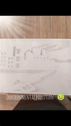 Environmental Pollution" 🤢🤢🙏#trending #art