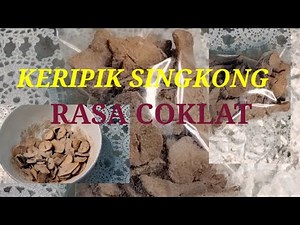 CHOCOLATE FLAVOR CASSAVA CHIPS SNACK