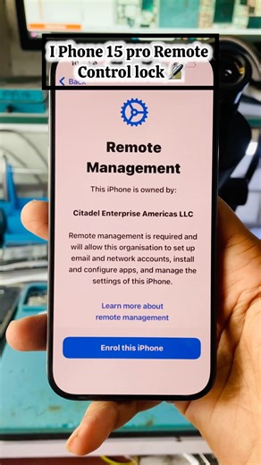 I phone 15 pro remote Control Lock ✅ #iphone15pro #lock #remotecontrol #shotrs