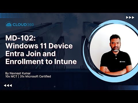 MD-102: Windows 11 Device Entra Join and Enrollment to Intune - Demo