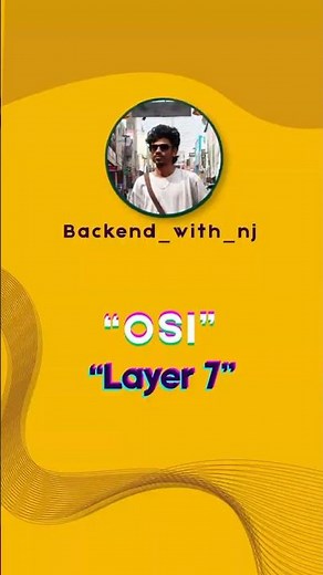 OSI Model. Click Here for Explanation 📈