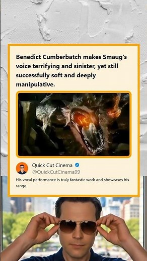 Benedict Cumberbatch Makes Smaugs Voice Terrifying Yet Manipulative Praise for Voice Acting