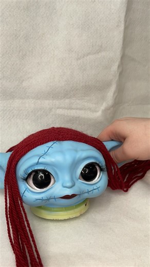 The process of creating Sally Doll #fyp #whatwasimadefor #create #nbc