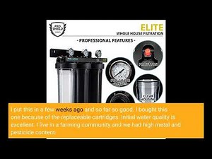 PRO+AQUA ELITE Whole House Water Filter-Overview