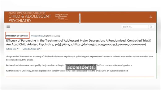 The Paxil scandal is an astonishing example of how drug data can be hidden and spun—and then sold to kids. “In the late 90s, the manufacturer GlaxoSmithKline or GSK did a series of trials and found that the drug was no better than placebo. …There was an email that was sent to staff where GSK said that [it] would be commercially unacceptable to disclose the poor efficacy data of this drug. So instead of telling the truth, they hired a PR firm to write the medical journal for them, to ghostwrite t